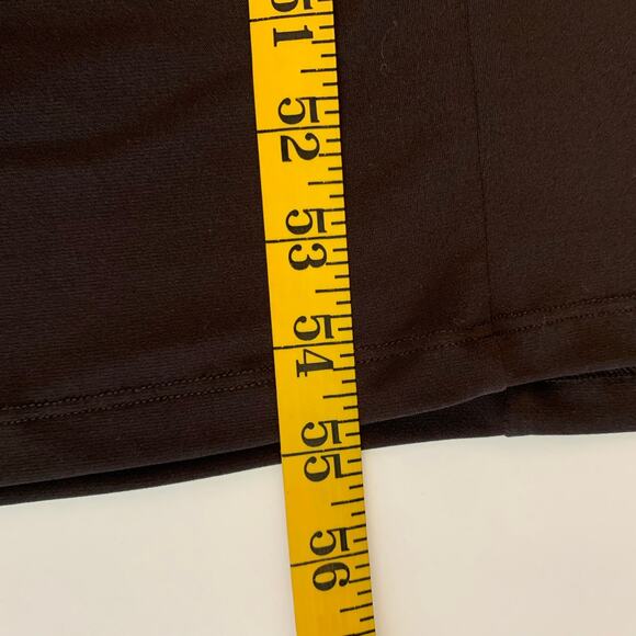 CHICO'S Kaftan Medium Chocolate Brown Gold Embellished Waist‎ Resort Maxi Swim - Picture 12 of 12